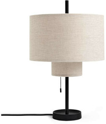 New Works - Margin Lampa Stołowa Beżowy Canvas