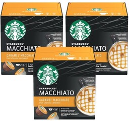 Kapsułki Nescafé Dolce Gusto STARBUCKS Caramel Macchiato 3x12