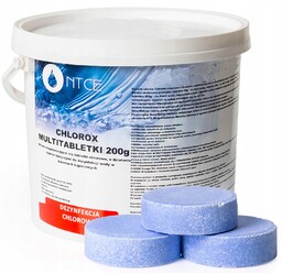 5kg 11w1 Chlor Do Basenu 200g Tabletki Multifunkcyjne
