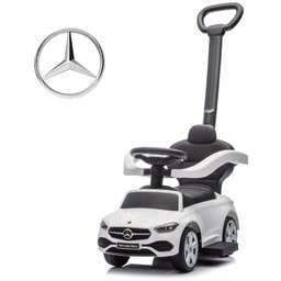 Milly Mally Pojazd z rączką MERCEDES C-Class White