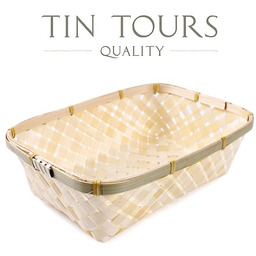 BAMBUSOWY KOSZYK 24x18x8h cm