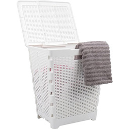 Mind Reader Kosz na pranie Tidy Collection, biały