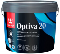 TIKKURILA Farba Lateksowa Optiva Semi Matt [20] Biała