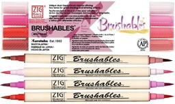 Pisak marker pędzelkowy brush pen do kaligrafii ZESTAW