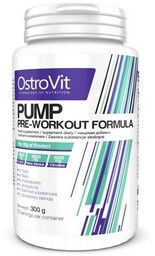 Ostrovit, Suplement diety, Pump Pre-Workout Formula, cytryna, 300