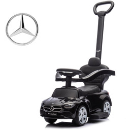 Milly Mally Pojazd z rączką MERCEDES C-Class Black
