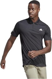 adidas Mężczyźni Club 3-Stripes Tennis Polo Shirt, Black,