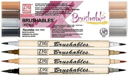Pisak marker pędzelkowy brush pen do kaligrafii ZESTAW
