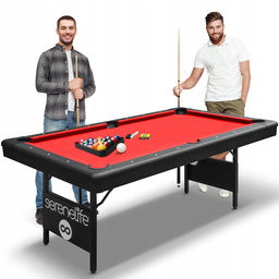 Stół Bilardowy Bilard Do Bilarda Czarny Akcesoria Profesjonalny