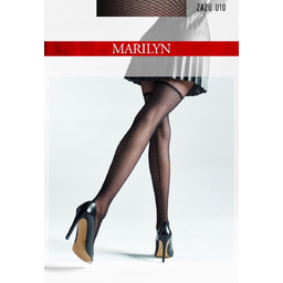 Rajstopy Damskie Kabaretki Cienkie Marilyn Zazu U10 20
