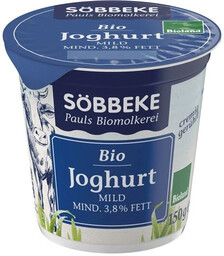 SOBBEKE Jogurt Naturalny (3,8 % Tłuszczu W Mleku)