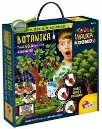 Nauka w domu Botanika pudełko kartonowe Lisciani gra