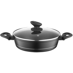 Garnek aluminiowy niski Delux 28 cm 3,5 l