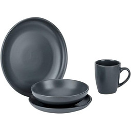 Cosy & Trendy 8775016 Serwis stołowy "Dark Grey"