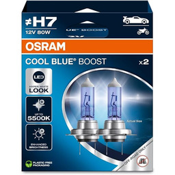 OSRAM COOL BLUE BOOST, H7, reflektory halogenowe,