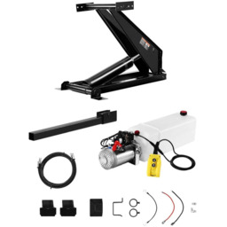 Zestaw podnośnika nożycowego hydraulicznego 10 t, pompa 12