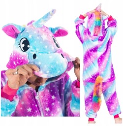Piżama Jednorożec Unicorn Onesie Kigurumi Dla Dzieci -