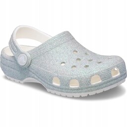 Dziecięce Buty Chodaki Crocs Classic Iridescent Glitter 210985