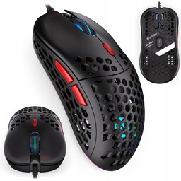 Mysz przewodowa Endorfy LIX Plus 19000 dpi Czarna