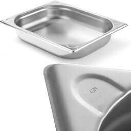 Pojemnik GN 1/2 stalowy Kitchen Line wys. 65mm