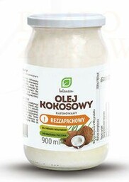 Olej Kokosowy Rafinowany, Bezzapachowy, Intenson, 900g