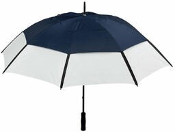 eBuyGB Duży ręczny dwukolorowy parasol golfowy, 101 cm,