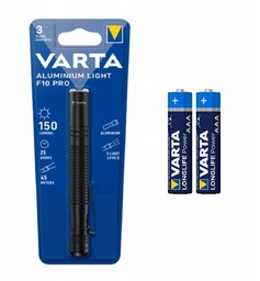 Latarka F10 Varta Light + 2 Baterie Aaa