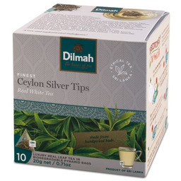Dilmah Ceylon Silver Tips Herbata Biała 10 torebek