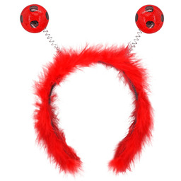 Opaska na głowę biedronka