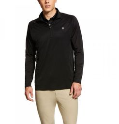 ARIAT Bluzka męska SUNSTOPPER SS20 - black