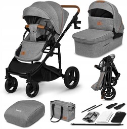 Wózek 2W1 Gondola+ Spacerówka Duże Koła Offroad 27CM
