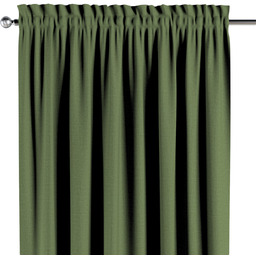 Zasłona na kanale z grzywką 1 szt., zielony