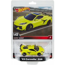 Hot Wheels, Pojazd Premium 1:43 Corvette