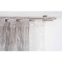 Podwójny karnisz o średnicy 20 mm, bez pierścieni,