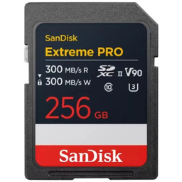 SanDisk SDXC 256GB Extreme Pro UHS-II V90 8K