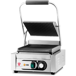 Grill elektryczny z płytą ryflowaną 1,8 kW Resto