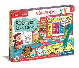 Clementoni, Mówiące Pióro 500 Pytań Litery I Słowa