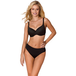 Biustonosz push up Biustonosz VENA VB-220 usztywniany czarny