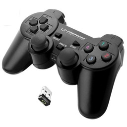 Esperanza Gamepad bezprzewodowy EGG108K (PC, PS3; kolor czarny)