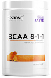 OstroVit, Odżywka białkowa, BCAA 8:1:1, pomarańcza, 400 g