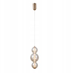 Lampa wisząca Led 12W Butero PND-34359-3V-HBR-AMB Italux