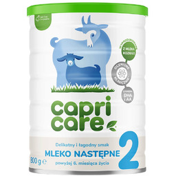 Capricare 2, mleko następne na mleku kozim, powyżej