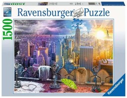 Ravensburger, puzzle, Nowy York w lecie i zimą,