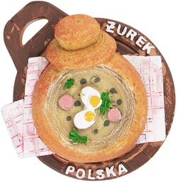Magnes na lodówkę Żurek Polska
