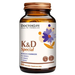 DOCTOR LIFE_K&D Mega w oleju z czarnuszki suplement