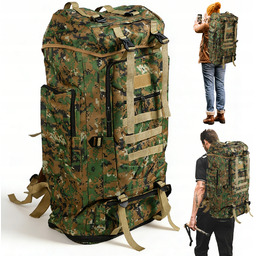 Plecak 100L Turystyczny Rozsuwany Ergonomiczny Wodoodporny Na Outdoor