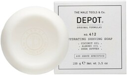 Depot 412 Nawilżające mydło do golenia z masłem