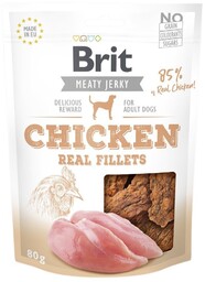 BRIT Jerky Snack Chicken Fillets 80g