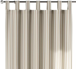 Zasłona na szelkach 1 szt., beżowo-białe pasy (1,5cm),