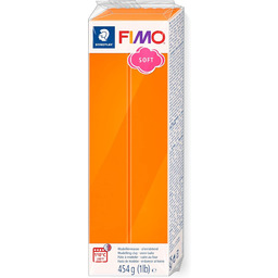 Staedtler Fimo Soft Masa Modelarska, Mandarynka, 454 g